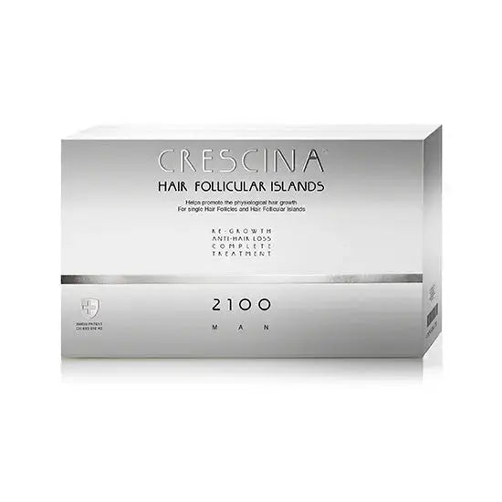 Crescina  Follicular Islands Re-Growth 2100 Hair-Loss Man Vials 20's - www.plcgcc.com