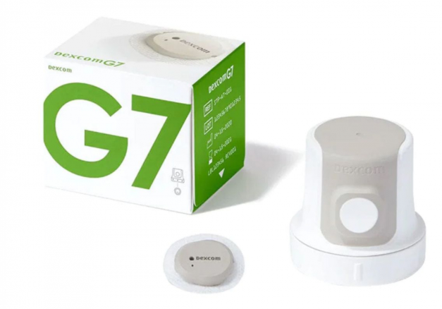 Dexcom G7 Sensor Kit For Continuous Glucose Monitoring, Pack of 1's