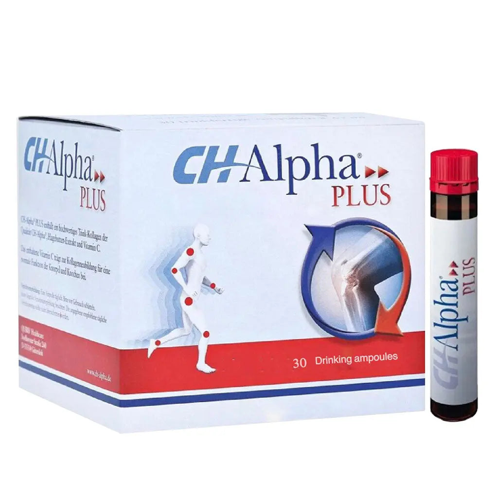 CH Alpha Plus Drinkable Collagen Peptide Vials 25ml, Pack of 30's CH-Alpha