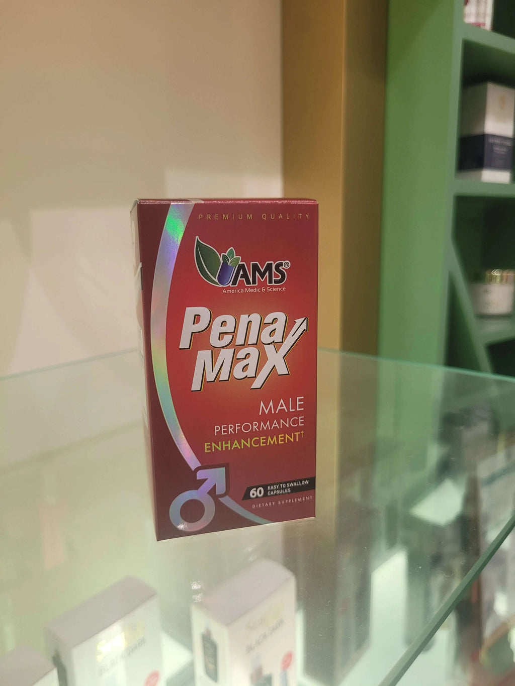 AMS PenaMax Men's Performance Enhancer Capsules Pack of 60's- Original AMS